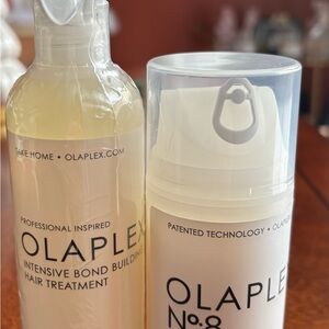 OLAPLEX Bond Building Duo with Clear and White Packaging
